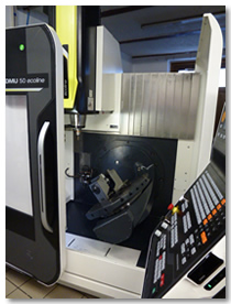 5-Achs - Universal Fräsmaschine DMU 50 ecoline - Maschinenpark Metallbearbeitung Weisheit GbR